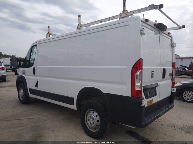45848960 :رقم المزاد ، 3C6TRVAG1KE500665 vin ، 2019 Ram Promaster 1500 Low Roof 136 Wb مزاد بيع