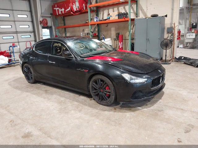 45848996 :رقم المزاد ، ZAM57RTA0F1138050 vin ، 2015 Maserati Ghibli S Q4 مزاد بيع