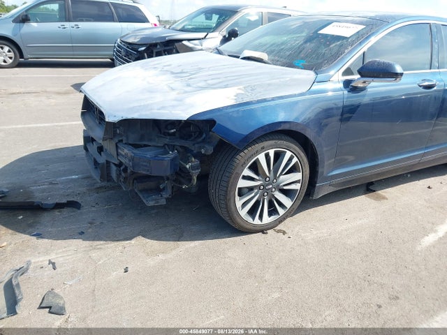 2017 Lincoln Mkz Hybrid Reserve მანქანა იყიდება აუქციონზე, vin: 3LN6L5MU3HR636544, აუქციონის ნომერი: 45849077