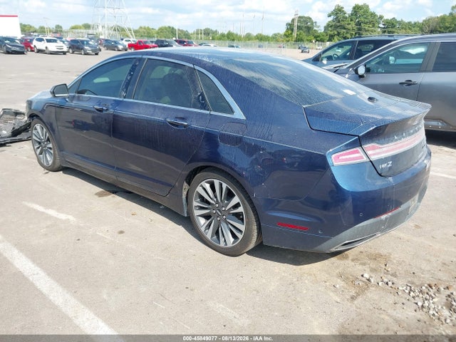 2017 Lincoln Mkz Hybrid Reserve მანქანა იყიდება აუქციონზე, vin: 3LN6L5MU3HR636544, აუქციონის ნომერი: 45849077