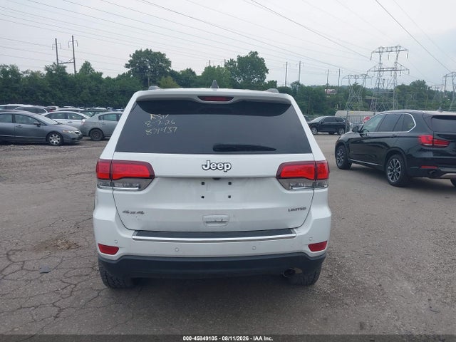 Продажа на аукционе авто 2021 Jeep Grand Cherokee Limited 4x4, vin: 1C4RJFBG0MC871437, номер лота: 45849105