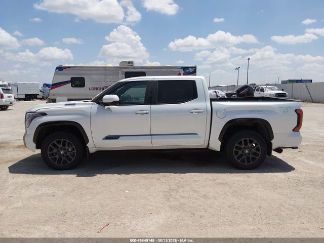 Aukcja sprzedaży 2026 Toyota Tundra Hybrid Platinum Hybrid Crewmax 5.5' Bed, vin: 5TFNC5DB0TX121600, numer aukcji: 45849148