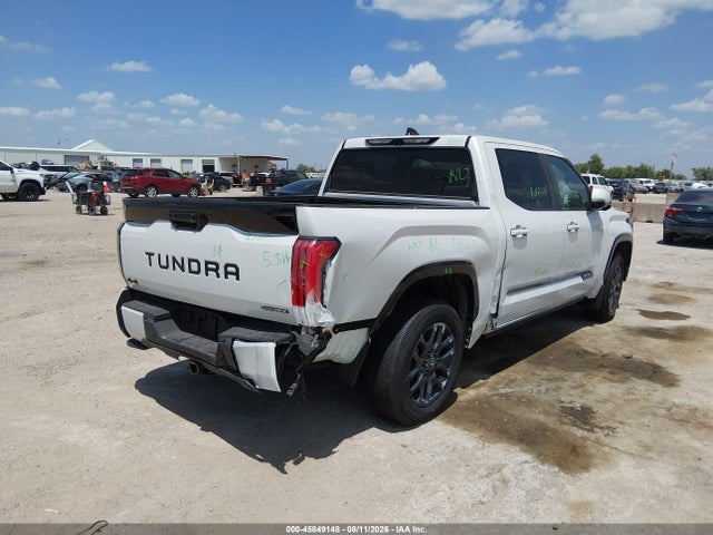 Aukcja sprzedaży 2026 Toyota Tundra Hybrid Platinum Hybrid Crewmax 5.5' Bed, vin: 5TFNC5DB0TX121600, numer aukcji: 45849148