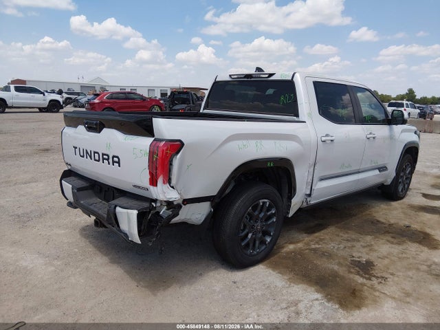Aukcja sprzedaży 2026 Toyota Tundra Hybrid Platinum Hybrid Crewmax 5.5' Bed, vin: 5TFNC5DB0TX121600, numer aukcji: 45849148