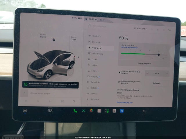 Продажа на аукционе авто 2023 Tesla Model Y Awd/long Range Dual Motor All-wheel Drive, vin: 7SAYGAEE1PF792134, номер лота: 45849159
