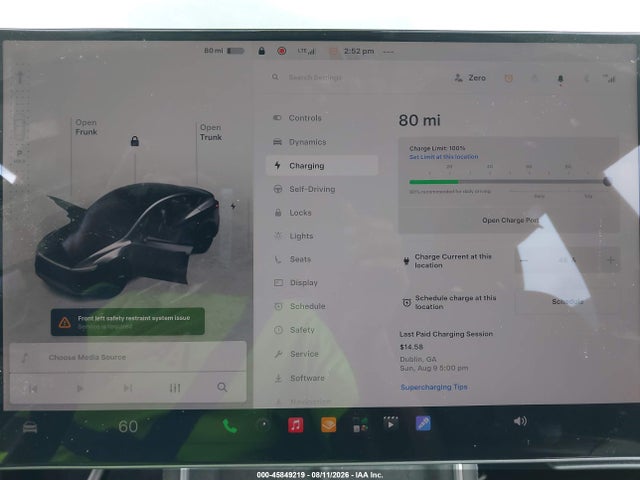Aukcja sprzedaży 2026 Tesla Model Y Premium/rear-wheel Drive, vin: 7SAYGDED3TA658807, numer aukcji: 45849219