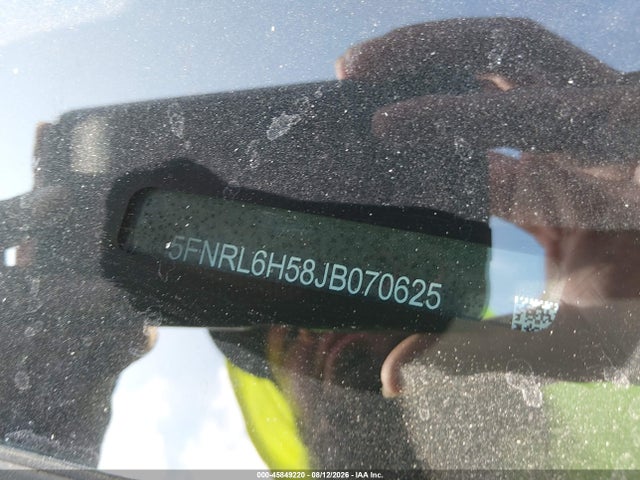 Продажа на аукционе авто 2018 Honda Odyssey Ex, vin: 5FNRL6H58JB070625, номер лота: 45849220