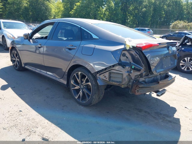 45849243 :رقم المزاد ، 2HGFC2F8XLH597685 vin ، 2020 Honda Civic Sport مزاد بيع