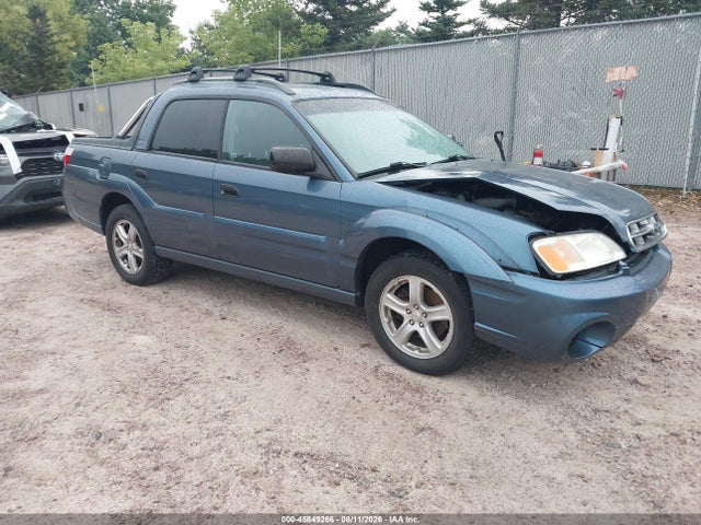 2006 Subaru Baja Sport მანქანა იყიდება აუქციონზე, vin: 4S4BT62C567105185, აუქციონის ნომერი: 45849266