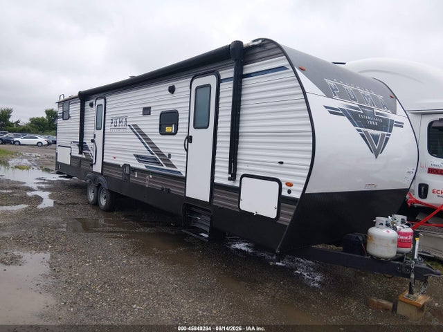45849284 :رقم المزاد ، 4X4TPUG23PP098539 vin ، 2023 Forest River Puma Palomina 31ft Bumper Pull مزاد بيع