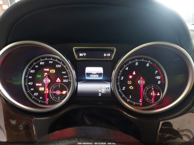 45849342 :رقم المزاد ، 4JGDF6EE5JB072627 vin ، 2018 Mercedes-benz Gls 450 4matic مزاد بيع