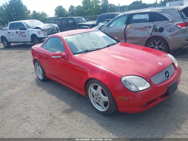 45849356 :رقم المزاد ، WDBKK49F01F182250 vin ، 2001 Mercedes-benz Slk 230 Kompressor مزاد بيع