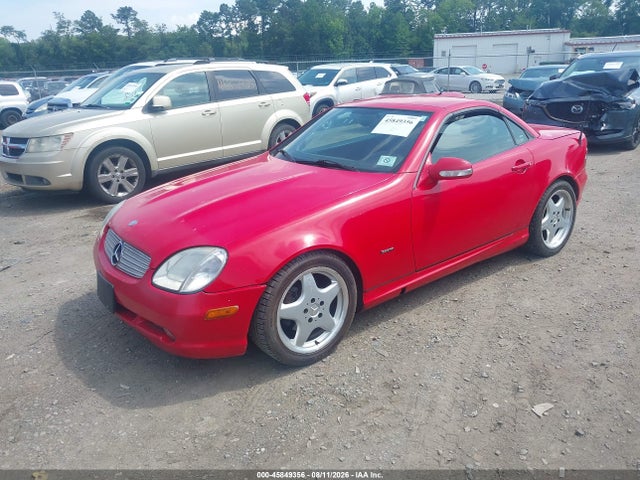 2001 Mercedes-benz Slk 230 Kompressor მანქანა იყიდება აუქციონზე, vin: WDBKK49F01F182250, აუქციონის ნომერი: 45849356
