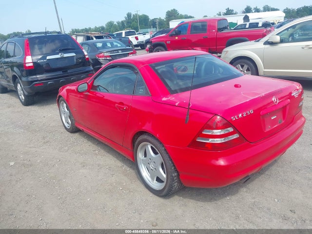 2001 Mercedes-benz Slk 230 Kompressor მანქანა იყიდება აუქციონზე, vin: WDBKK49F01F182250, აუქციონის ნომერი: 45849356