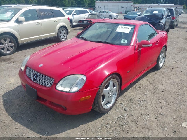 2001 Mercedes-benz Slk 230 Kompressor მანქანა იყიდება აუქციონზე, vin: WDBKK49F01F182250, აუქციონის ნომერი: 45849356