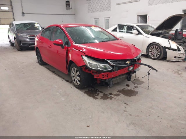 45849364 :رقم المزاد ، 1G1BC5SM6H7144841 vin ، 2017 Chevrolet Cruze Ls Auto مزاد بيع