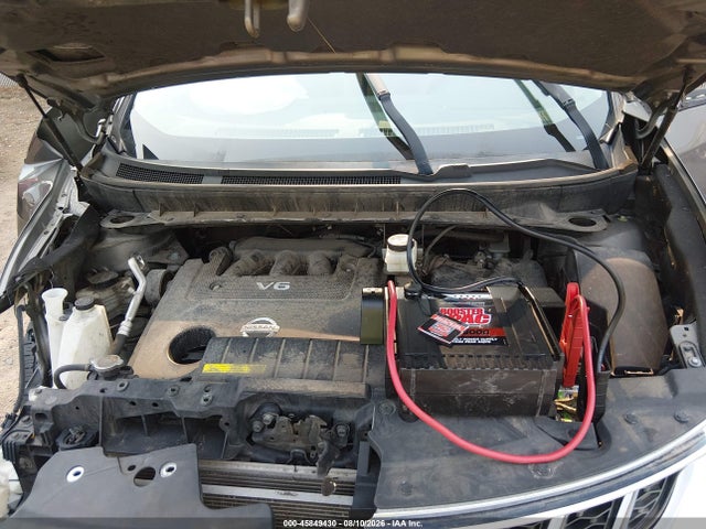 2014 Nissan Murano Sl მანქანა იყიდება აუქციონზე, vin: JN8AZ1MW0EW502692, აუქციონის ნომერი: 45849430