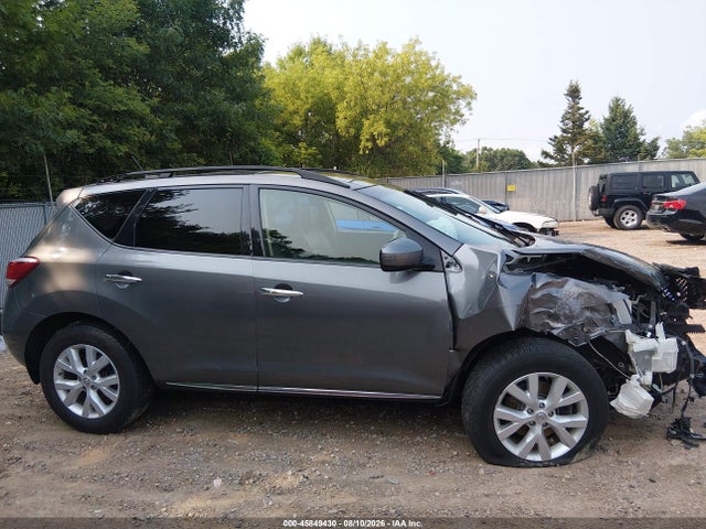 2014 Nissan Murano Sl მანქანა იყიდება აუქციონზე, vin: JN8AZ1MW0EW502692, აუქციონის ნომერი: 45849430