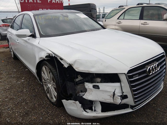 45849448 :رقم المزاد ، WAU3MAFD9FN016157 vin ، 2015 Audi A8 L 3.0 Tdi مزاد بيع