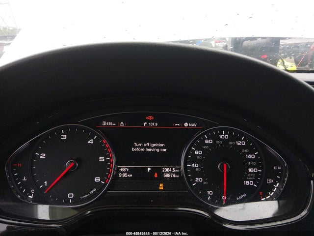 45849448 :رقم المزاد ، WAU3MAFD9FN016157 vin ، 2015 Audi A8 L 3.0 Tdi مزاد بيع
