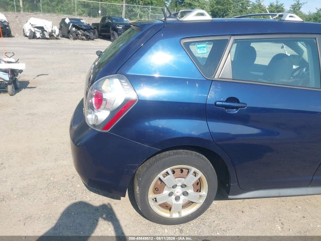 45849512 :رقم المزاد ، 5Y2SP67099Z437467 vin ، 2009 Pontiac Vibe مزاد بيع