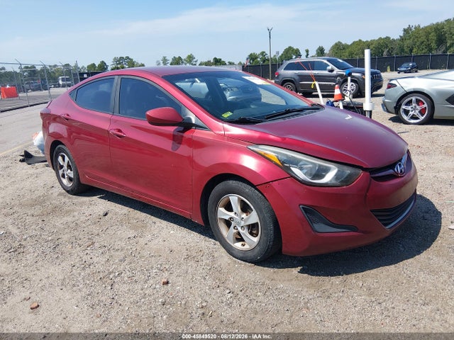 Auction sale of the 2014 Hyundai Elantra Se, vin: 5NPDH4AEXEH544723, lot number: 45849520