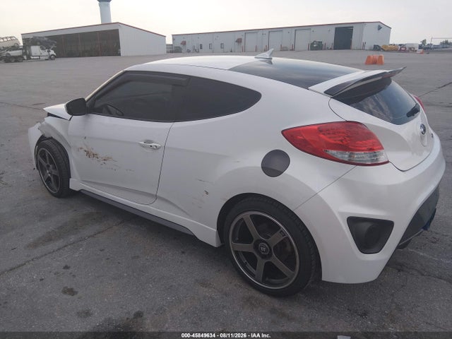 2015 Hyundai Veloster Turbo მანქანა იყიდება აუქციონზე, vin: KMHTC6AE2FU228094, აუქციონის ნომერი: 45849634