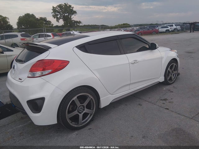 2015 Hyundai Veloster Turbo მანქანა იყიდება აუქციონზე, vin: KMHTC6AE2FU228094, აუქციონის ნომერი: 45849634