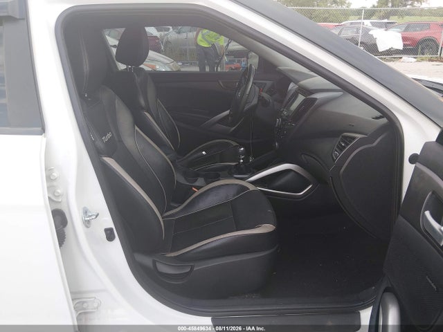 2015 Hyundai Veloster Turbo მანქანა იყიდება აუქციონზე, vin: KMHTC6AE2FU228094, აუქციონის ნომერი: 45849634