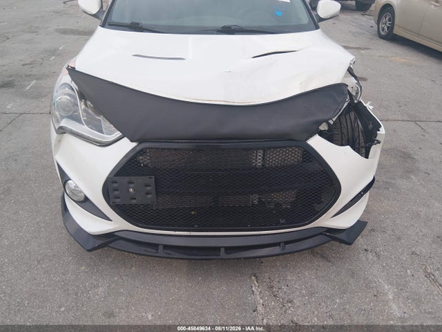 2015 Hyundai Veloster Turbo მანქანა იყიდება აუქციონზე, vin: KMHTC6AE2FU228094, აუქციონის ნომერი: 45849634