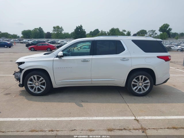 2018 Chevrolet Traverse High Country მანქანა იყიდება აუქციონზე, vin: 1GNEVKKW8JJ115419, აუქციონის ნომერი: 45849655