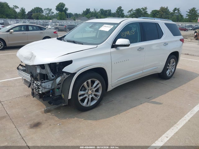 2018 Chevrolet Traverse High Country მანქანა იყიდება აუქციონზე, vin: 1GNEVKKW8JJ115419, აუქციონის ნომერი: 45849655