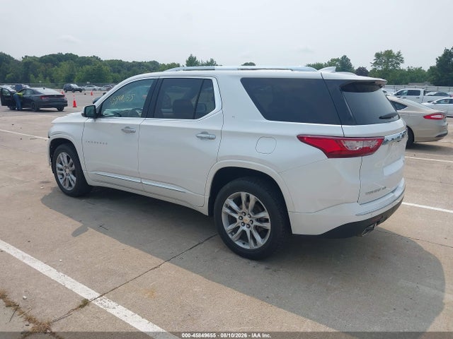 2018 Chevrolet Traverse High Country მანქანა იყიდება აუქციონზე, vin: 1GNEVKKW8JJ115419, აუქციონის ნომერი: 45849655