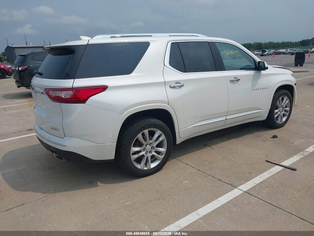 2018 Chevrolet Traverse High Country მანქანა იყიდება აუქციონზე, vin: 1GNEVKKW8JJ115419, აუქციონის ნომერი: 45849655