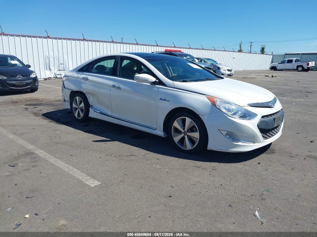 2012 Hyundai Sonata Hybrid მანქანა იყიდება აუქციონზე, vin: KMHEC4A45CA036119, აუქციონის ნომერი: 45849694