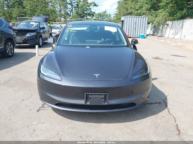2025 Tesla Model 3 Long Range Rear-wheel Drive/standard Rear-wheel Drive მანქანა იყიდება აუქციონზე, vin: 5YJ3E1EA7SF993765, აუქციონის ნომერი: 45849729