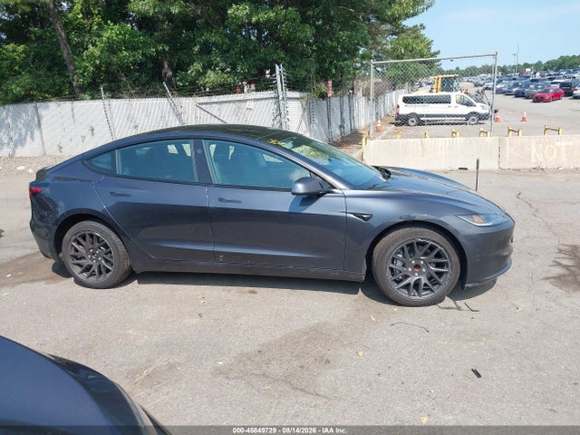 2025 Tesla Model 3 Long Range Rear-wheel Drive/standard Rear-wheel Drive მანქანა იყიდება აუქციონზე, vin: 5YJ3E1EA7SF993765, აუქციონის ნომერი: 45849729