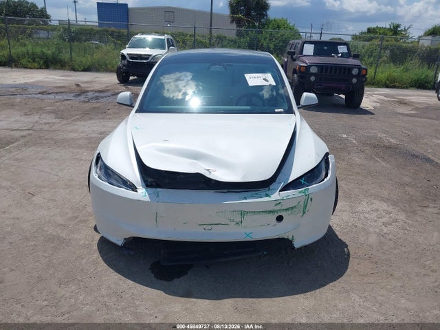 45849737 :رقم المزاد ، 5YJ3E1EA3SF981595 vin ، 2025 Tesla Model 3 Long Range Rear-wheel Drive/standard Rear-wheel Drive مزاد بيع