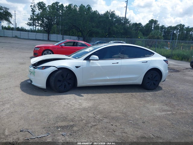 45849737 :رقم المزاد ، 5YJ3E1EA3SF981595 vin ، 2025 Tesla Model 3 Long Range Rear-wheel Drive/standard Rear-wheel Drive مزاد بيع