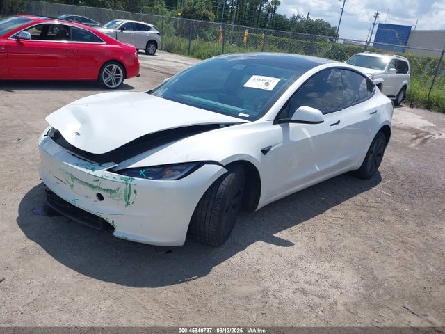 45849737 :رقم المزاد ، 5YJ3E1EA3SF981595 vin ، 2025 Tesla Model 3 Long Range Rear-wheel Drive/standard Rear-wheel Drive مزاد بيع