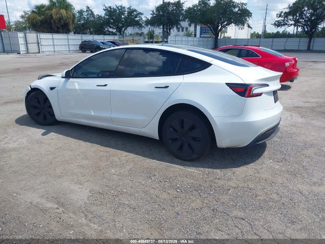 45849737 :رقم المزاد ، 5YJ3E1EA3SF981595 vin ، 2025 Tesla Model 3 Long Range Rear-wheel Drive/standard Rear-wheel Drive مزاد بيع