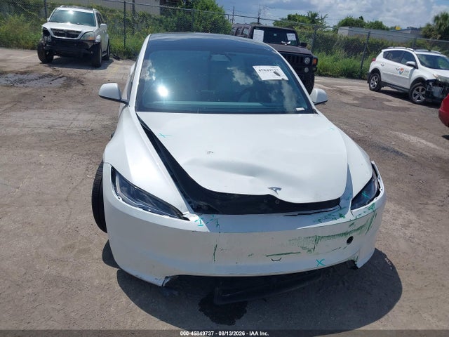 45849737 :رقم المزاد ، 5YJ3E1EA3SF981595 vin ، 2025 Tesla Model 3 Long Range Rear-wheel Drive/standard Rear-wheel Drive مزاد بيع