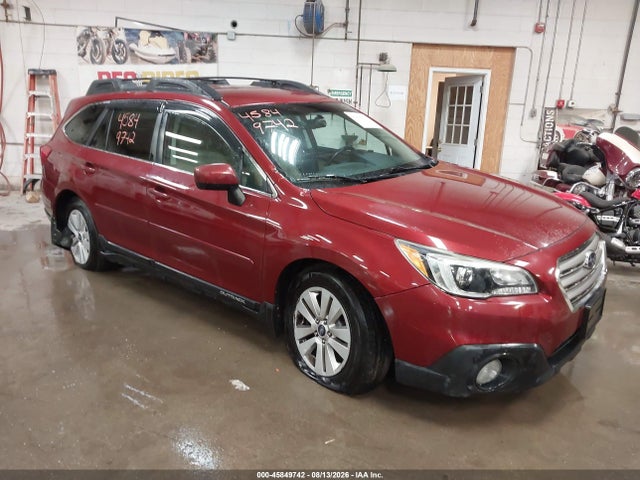 Aukcja sprzedaży 2016 Subaru Outback 2.5i Premium, vin: 4S4BSACC2G3325106, numer aukcji: 45849742