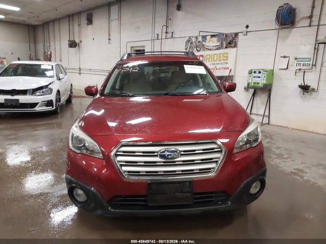 Aukcja sprzedaży 2016 Subaru Outback 2.5i Premium, vin: 4S4BSACC2G3325106, numer aukcji: 45849742