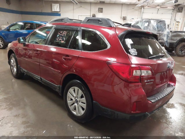 Aukcja sprzedaży 2016 Subaru Outback 2.5i Premium, vin: 4S4BSACC2G3325106, numer aukcji: 45849742