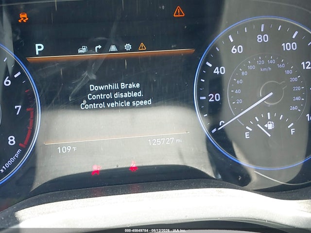 2020 Hyundai Palisade Sel მანქანა იყიდება აუქციონზე, vin: KM8R44HE9LU109701, აუქციონის ნომერი: 45849784