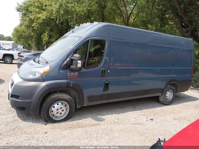 2020 Ram Promaster 3500 Cargo Van High Roof 159 Wb Ext მანქანა იყიდება აუქციონზე, vin: 3C6URVJG3LE117848, აუქციონის ნომერი: 45849803