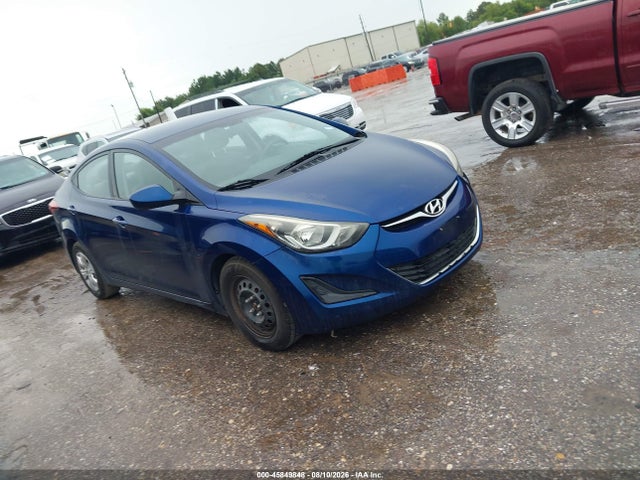 2016 Hyundai Elantra Se მანქანა იყიდება აუქციონზე, vin: 5NPDH4AE1GH789722, აუქციონის ნომერი: 45849848