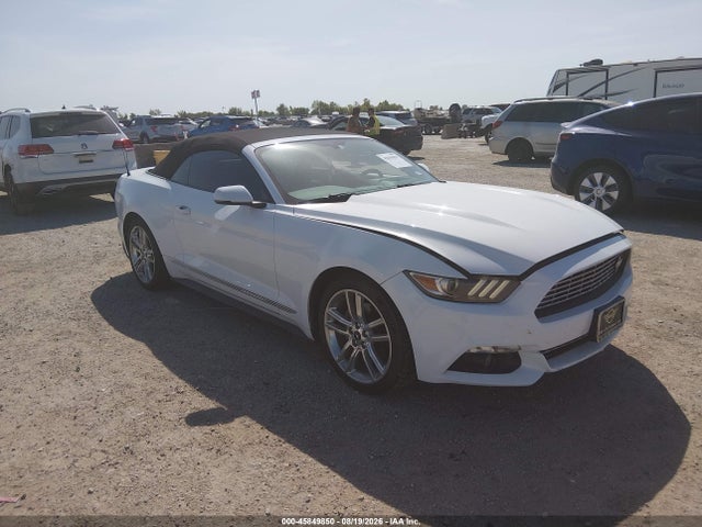 45849850 :رقم المزاد ، 1FATP8UH7G5302847 vin ، 2016 Ford Mustang Ecoboost Premium مزاد بيع