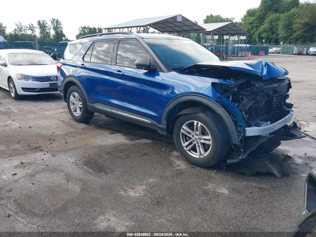 Auction sale of the 2020 Ford Explorer Xlt, vin: 1FMSK8DH5LGC23966, lot number: 45849862